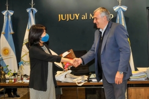 Morales recibi&oacute; a la Directora de la OIT para avanzar en la regulaci&oacute;n en el campo de trabajo