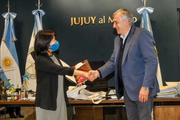 Morales recibi&oacute; a la Directora de la OIT para avanzar en la regulaci&oacute;n en el campo de trabajo