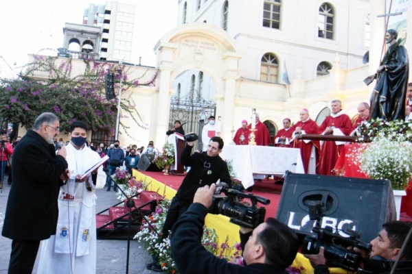 Jorge celebró la beatificación de Pedro Ortiz de Zárate