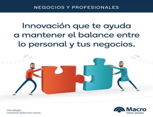 Nueva propuesta del Macro para Negocios y Profesionales