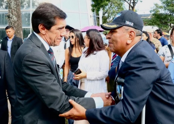 A 44 a&ntilde;os de Malvinas, hubo acto y desfile c&iacute;vico-militar en Palpal&aacute;