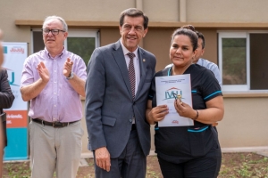 Sadir entreg&oacute; las llaves de sus nuevas viviendas en Palma Sola