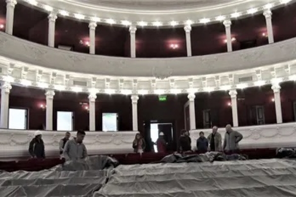 Las obras del Teatro Mitre, en los &uacute;ltimos detalles