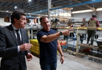 Sadir recorri&oacute; empresa agroindustrial juje&ntilde;a que es potencia exportadora en Europa
