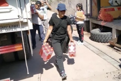 Aprovisionamiento constante a brigadistas y voluntarios que trabajan en los incendios de Yungas