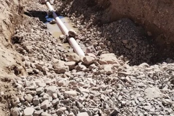 Avanza la gran obra de aumento de producci&oacute;n de agua potable para Humahuaca