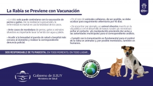 Comienza la Semana de Prevenci&oacute;n y Control de la Rabia