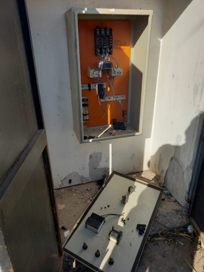 Vandalismo otra vez en instaciones de Agua Potable en Alto Comedero