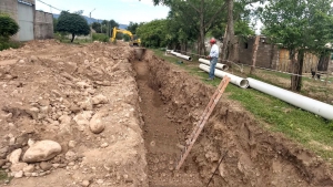 Concluyeron obras de agua y cloacas en Palpal&aacute;