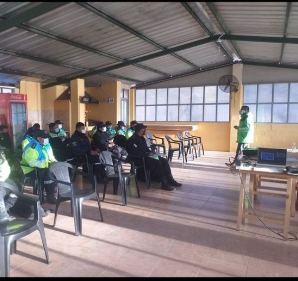 Personal de Seguridad se capacita sobre "Actuaci&oacute;n y Procedimientos"