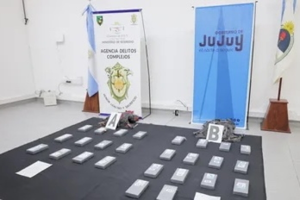 La Agencia de Delitos Complejos incautó más de 40 kilos de cocaína