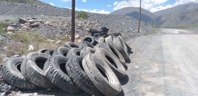 NEUM&Aacute;TICOS FUERA DE USO FUERON RECUPERADOS PARA CUIDAR EL AMBIENTE