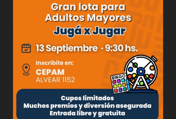 Invitan a adultos mayores a participar de "lota"