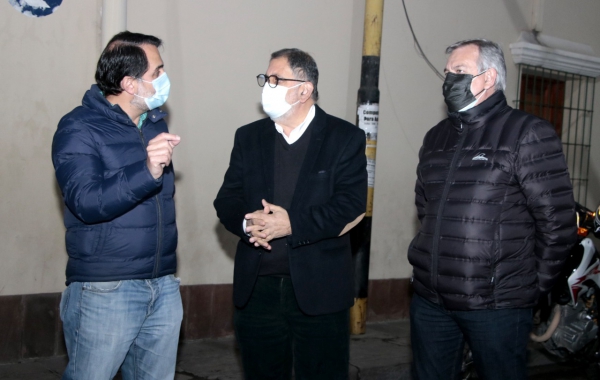 Continua la habilitaci&oacute;n de alumbrado Led en microcentro