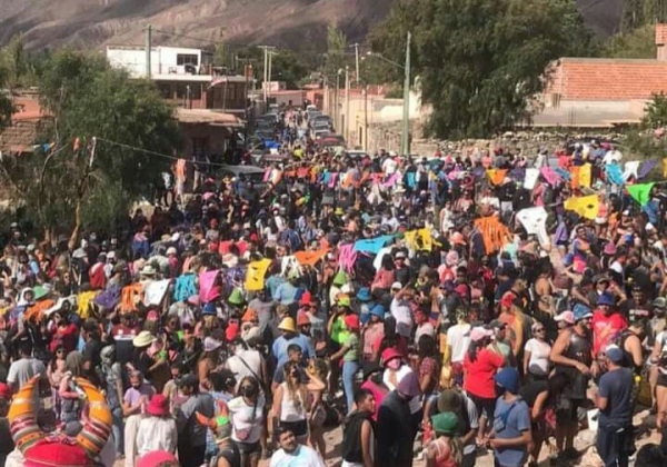 Seis comparsas multadas en la Quebrada