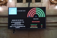 El Senado rechaz&oacute; Ficha Limpia: los misioneros Arce y Rojas Decut bloquearon la ley junto al kirchnerismo