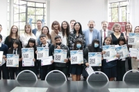 Emotivo reconocimiento a alumnos de la &ldquo;Marina Vilte&rdquo; por el proyecto &ldquo;C&oacute;digo QR&rdquo;