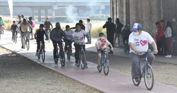 Bicicleteada y caminata por el D&iacute;a del Amigo en el Xibi Xibi