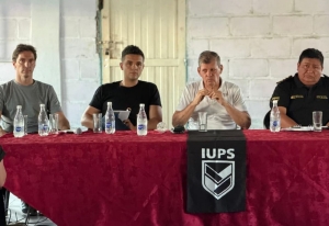 Seguridad y vecinos de Alto Comedero articulan acciones comunitarias