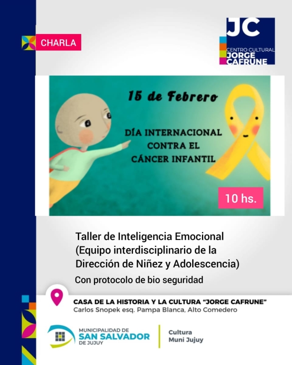 Taller de Inteligencia Emocional en el D&iacute;a Internacional Contra el C&aacute;ncer Infantil