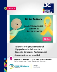 Taller de Inteligencia Emocional en el Día Internacional Contra el Cáncer Infantil