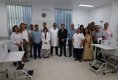 Inauguraron 1&ordm;etapa de la Central de Urgencias del  "Pablo Soria"