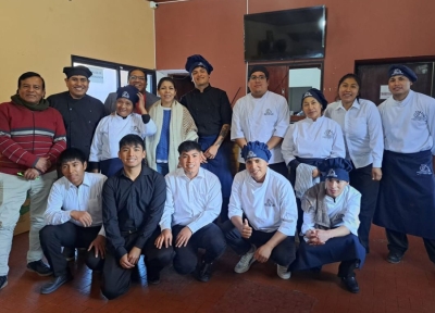 Gastronom&iacute;a: estudiantes de la tecnicatura en Tumbaya presentaron sus producciones