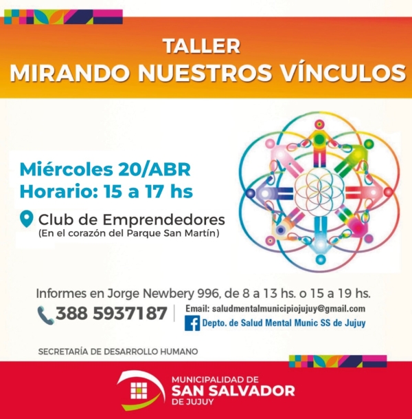 Taller: &ldquo;Mirando Nuestros V&iacute;nculos&rdquo;