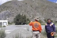 Volc&aacute;n: equipos de asistencia se reunieron para articular tareas de emergencias