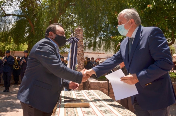 Asumi&oacute; Gustavo Cruz como comisionado municipal de Purmamarca