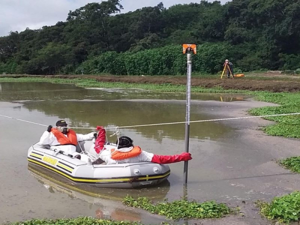 Eval&uacute;an lodos sedimentados de planta de saneamiento de El Pongo