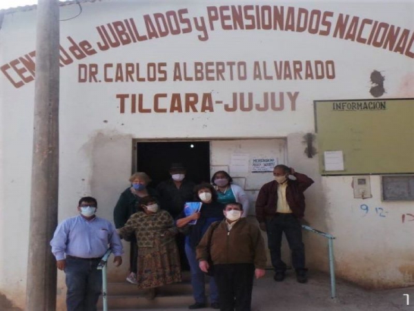 Agenda de trabajo junto a centros de jubilados de Quebrada y Puna