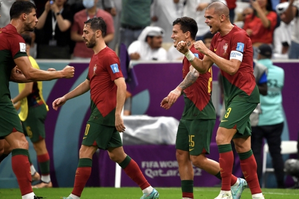 Portugal gole&oacute; a Suiza con Cristiano Ronaldo en el banco y avanz&oacute; a cuartos