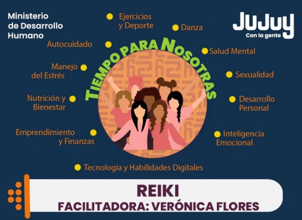 Tiempo para Nosotras invita a una jornada de reiki