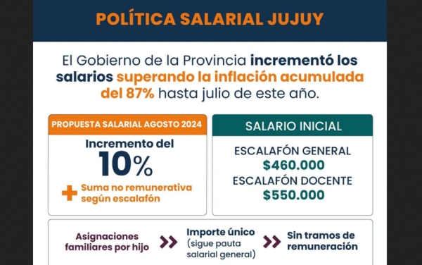 Estatales.Los aumentos se ubican por sobre la inflaci&oacute;n