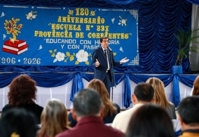 Calilegua.Gobierno celebr&oacute; los 120 a&ntilde;os de la Escuela N&ordm; 231