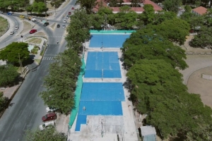 80% de avance en la renovaci&oacute;n de canchas en el RIM 20