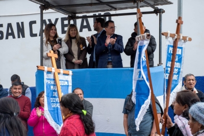 B&ordm; San Cayetano celebr&oacute; su aniversario. Asistieron concejales