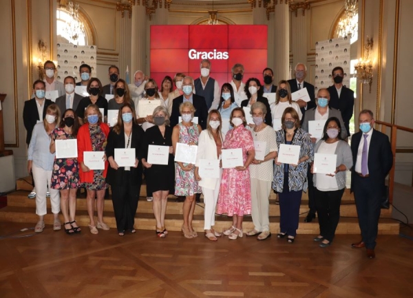 Ledesma recibi&oacute; el Premio COAS Solidaridad