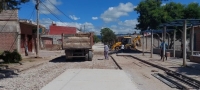 Obras de pavimentación en barrio ATSA, próximas a finalizar