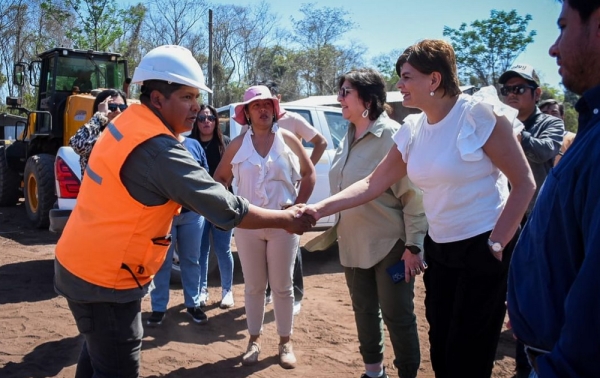 Construcción de la Planta de Transferencia de Residuos en Caimancito