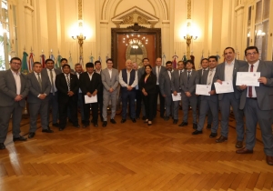 Capacitaci&oacute;n Federal. Tesoreros recibieron certificados