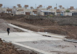 Aires del Alto .90% de progreso de puente alcantarilla
