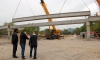 Construyen pasarela entre Suipacha y Campo Verde