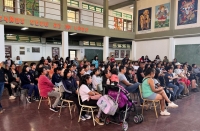 Padres y estudiantes en el primer S&aacute;bado de Escuelas Abiertas
