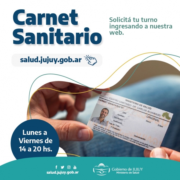 Habilitan turnos para sacar el carnet sanitario