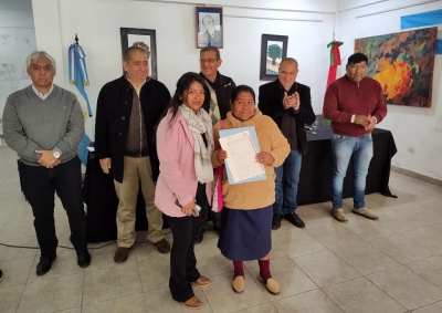 Lotes fiscales,familias del Ramal accedieron a su escritura