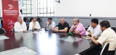 JORGE SE REUNI&Oacute; CON EMPRESARIOS DEL TRANSPORTE URBANO DE PASAJEROS