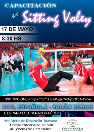 Capacitaci&oacute;n en Sitting Voley