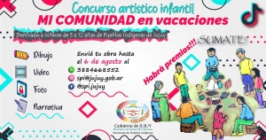 "MI COMUNIDAD en vacaciones": Concurso art&iacute;stico para ni&ntilde;os y ni&ntilde;as